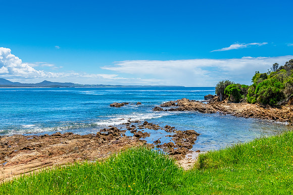 Scenic seascape views at Bermagui