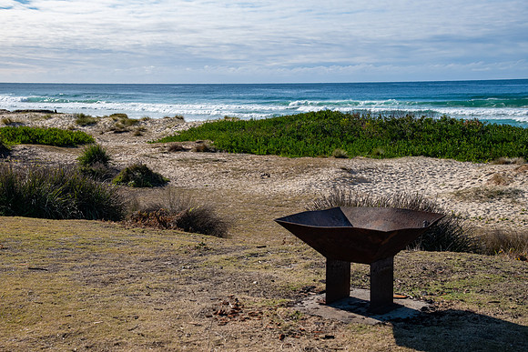South Pacific beach views