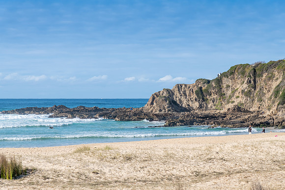 South Pacific Ocean and Rocky Headland