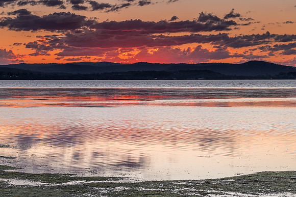 Sunset Light over the Lake