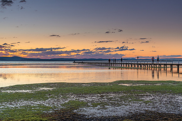 Sunset Light over the Lake