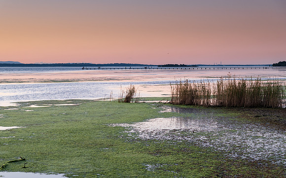 Sunset Light over the Lake