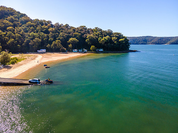 Fishing fleet and boats at Patonga