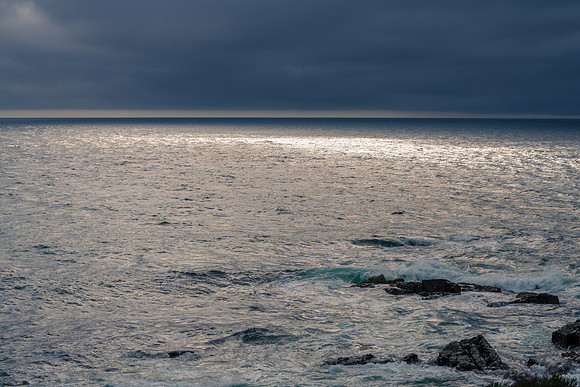 Stormy morning seascape at Tuross Head