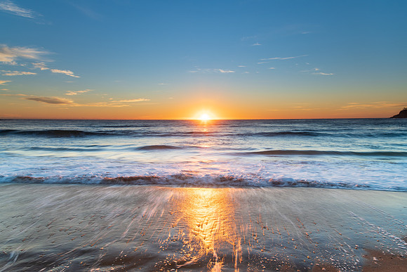 South Coast Gold - Sunrise Seascape
