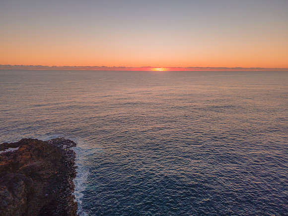 Sunrise Seascape at Kiama Blow Hole
