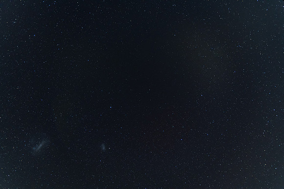 In the dark of the night the stars shine brightly