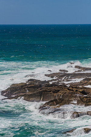 Morning views scenic seascape at Bermagui