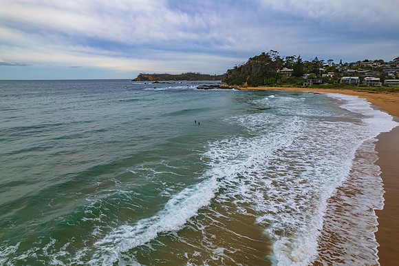 Late afternoon at the beach