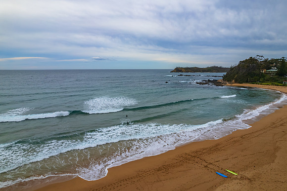 Late afternoon at the beach