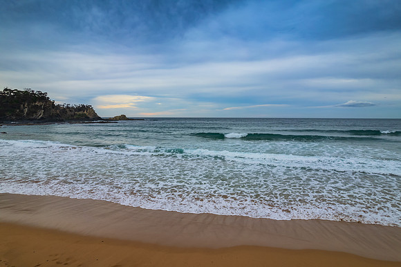 Late afternoon at the beach