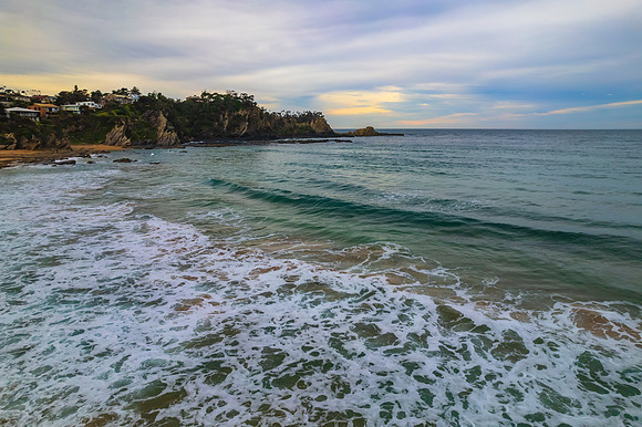 Late afternoon at the beach