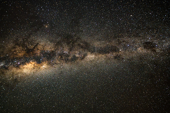 The Milky Way Galaxy on a cold Winter's night