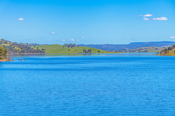 A Summer's day at Windamere Dam in Cudgegong, near Mudgee in the
