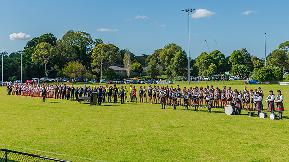 ANZAC Day Service at Picken Oval, Croyden Park - 25 April 2024