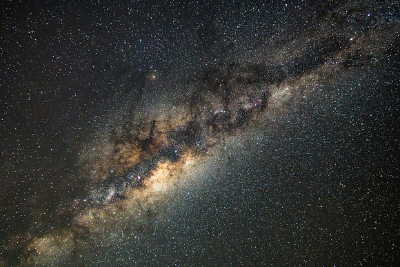 The Milky Way Galaxy on a cold Winter's night