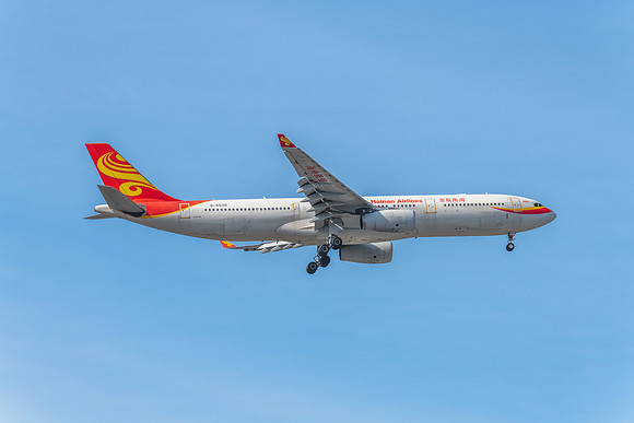 B-6539 - Airbus A330-343 - Hainan Airlines in the light blue aft