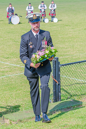 ANZAC Day Service at Picken Oval, Croyden Park - 25 April 2024