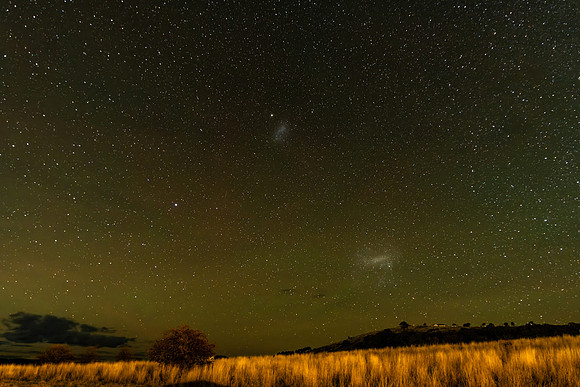 The Night Sky and Milk Way Galaxy