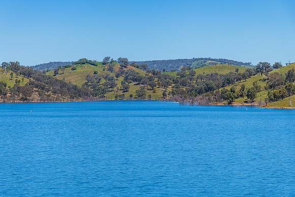 Summertime at Windamere Dam or Lake Windameere in Cudgegong clos