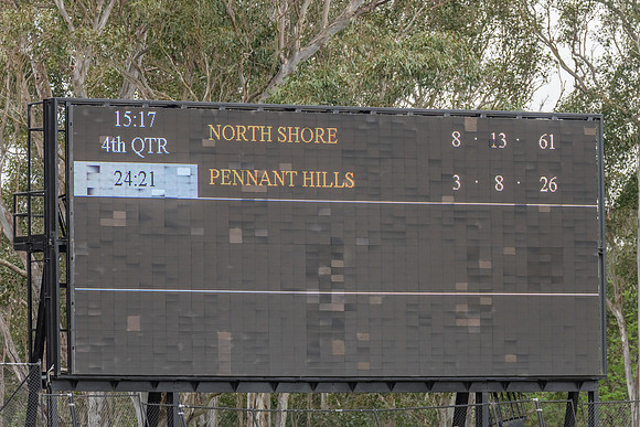 MPD Qualifying Final 2 - North Shore v Pennant Hills - 7 Septemb