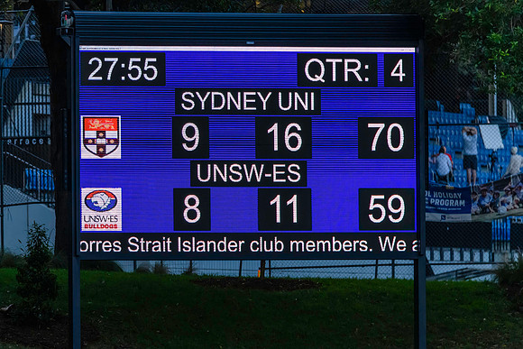 Rd 8 MPD - Sydney University v UNSW ES - 28 May 2022