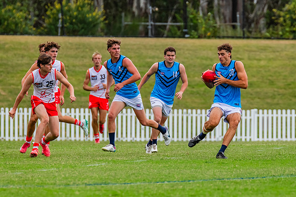 Men's U22 AFL Sydney v U18 Sydney Swans Academy