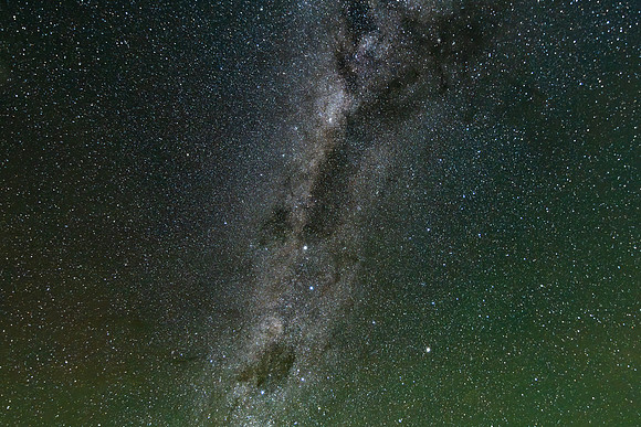 The Night Sky and Milk Way Galaxy