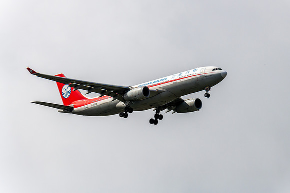 B-6535 - Airbus A330-243 - Sichuan Airlines flying in the overca