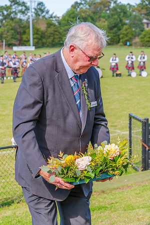 ANZAC Day Service at Picken Oval, Croyden Park - 25 April 2024