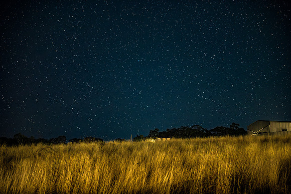 The Celestial Night Sky