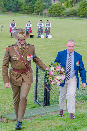 ANZAC Day Service at Picken Oval, Croyden Park - 25 April 2024