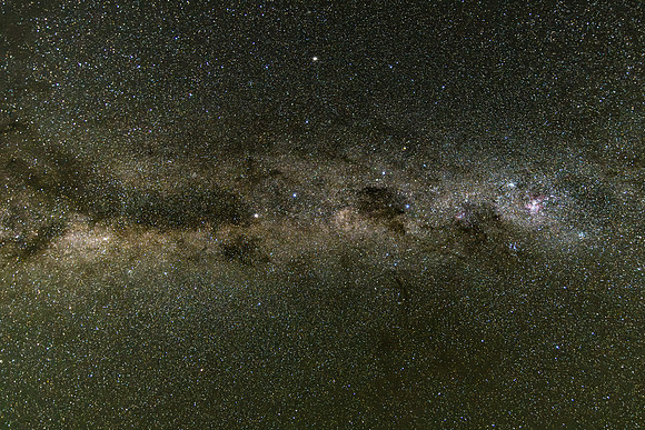 Beautiful clear and crisp night with The Milky Way