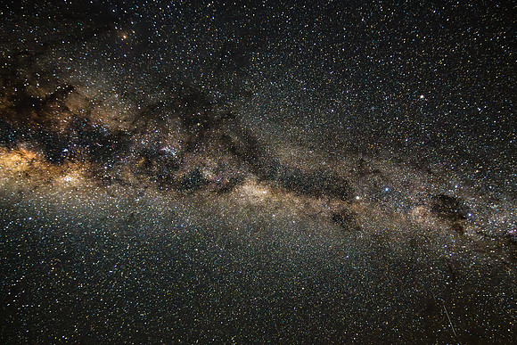 The Milky Way Galaxy on a cold Winter's night