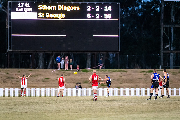 Masters Grand Final - Southern Dingoes v St George - 27 August 2022