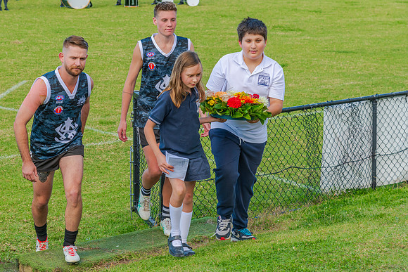 ANZAC Day Service at Picken Oval, Croyden Park - 25 April 2024