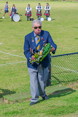 ANZAC Day Service at Picken Oval, Croyden Park - 25 April 2024