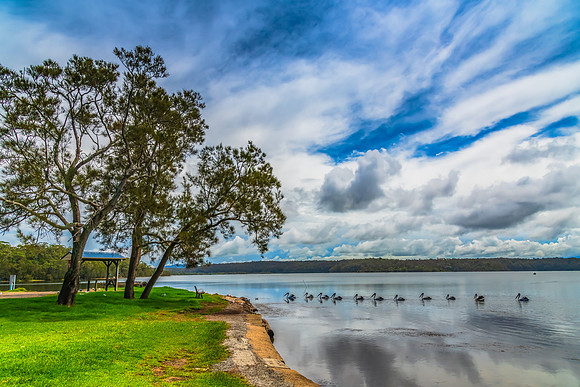 After the rain at Wallaga Lake