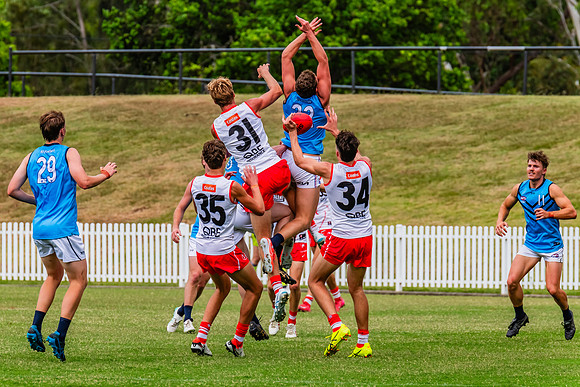 Men's U22 AFL Sydney v U18 Sydney Swans Academy