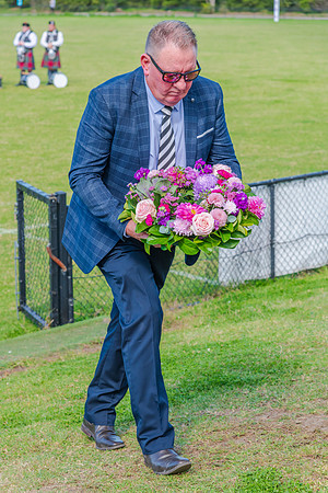 ANZAC Day Service at Picken Oval, Croyden Park - 25 April 2024