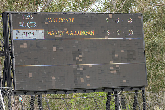 WPD Qualifying Final 2 - East Coast v Manly Warringah - 7 Septem