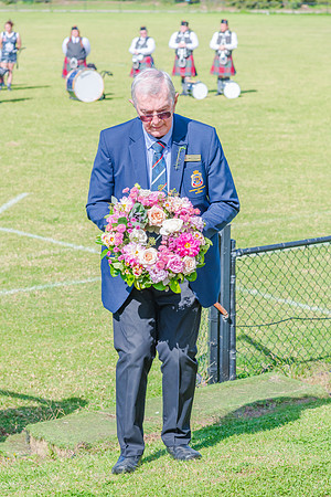 ANZAC Day Service at Picken Oval, Croyden Park - 25 April 2024