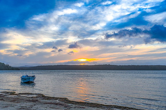 Sunset at Wallaga Lake