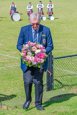 ANZAC Day Service at Picken Oval, Croyden Park - 25 April 2024