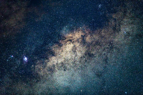Stargazing beneath the Milky Way Galaxy