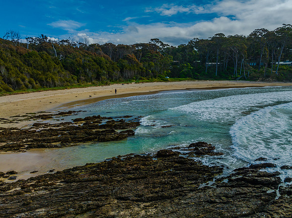 Spring days exploring the beach