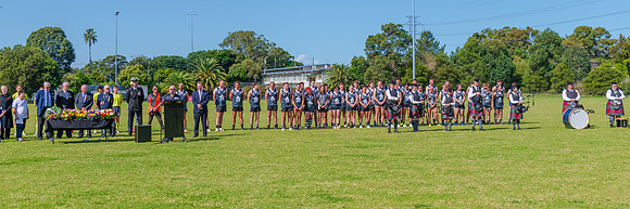 ANZAC Day Service at Picken Oval, Croyden Park - 25 April 2024