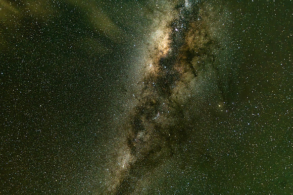 The Night Sky and Milk Way Galaxy