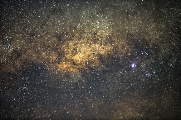 Stargazing at the Milky Way