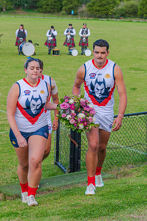 ANZAC Day Service at Picken Oval, Croyden Park - 25 April 2024